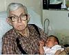 Benny Moen, Sandy's Grandfather, with Zach