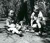 Tod and Len with Bambi