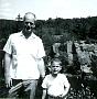 Ed and Tod at Taylors Falls Minnesota 1968
