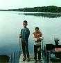Len and Tod with the 'big' catch