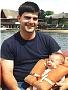 Tod and Zach out for a ride 1991