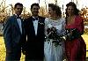 The wedding party. Chris Dayger, Tod & Sandy, Robin Rutherford